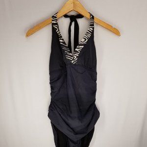 ASSETS BY SPANX ONE PIECE BATHING SWIMSUIT